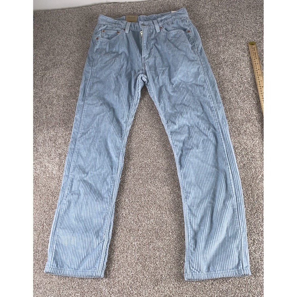 Levi's 505 Jeans 30x30 Cloud blue Cloudy Straight Leg Soft Cotton Preppy Work